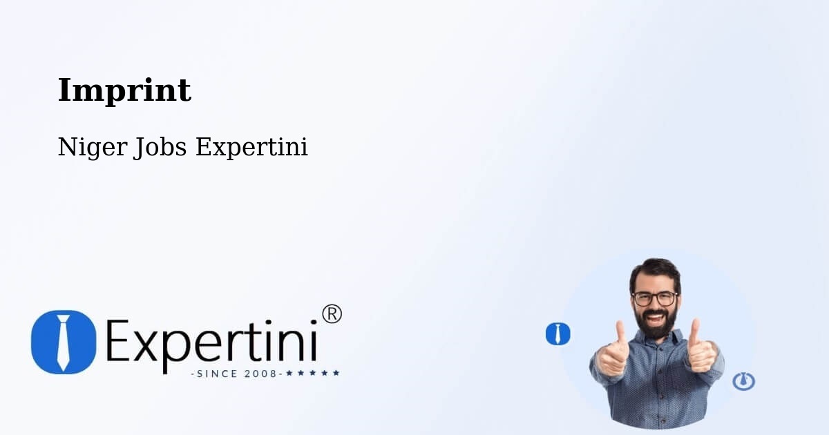 Imprint – Bouza - Niger Jobs Expertini